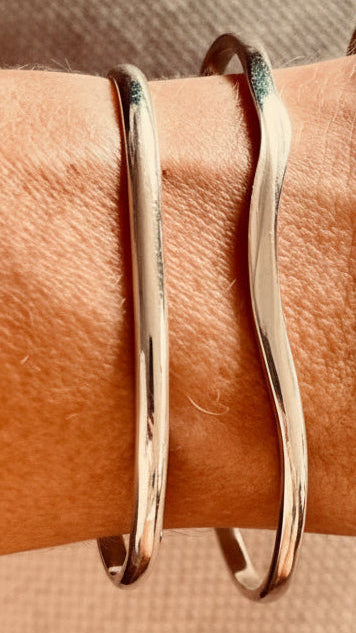 Pulsera Onda|Surf en plata 950
