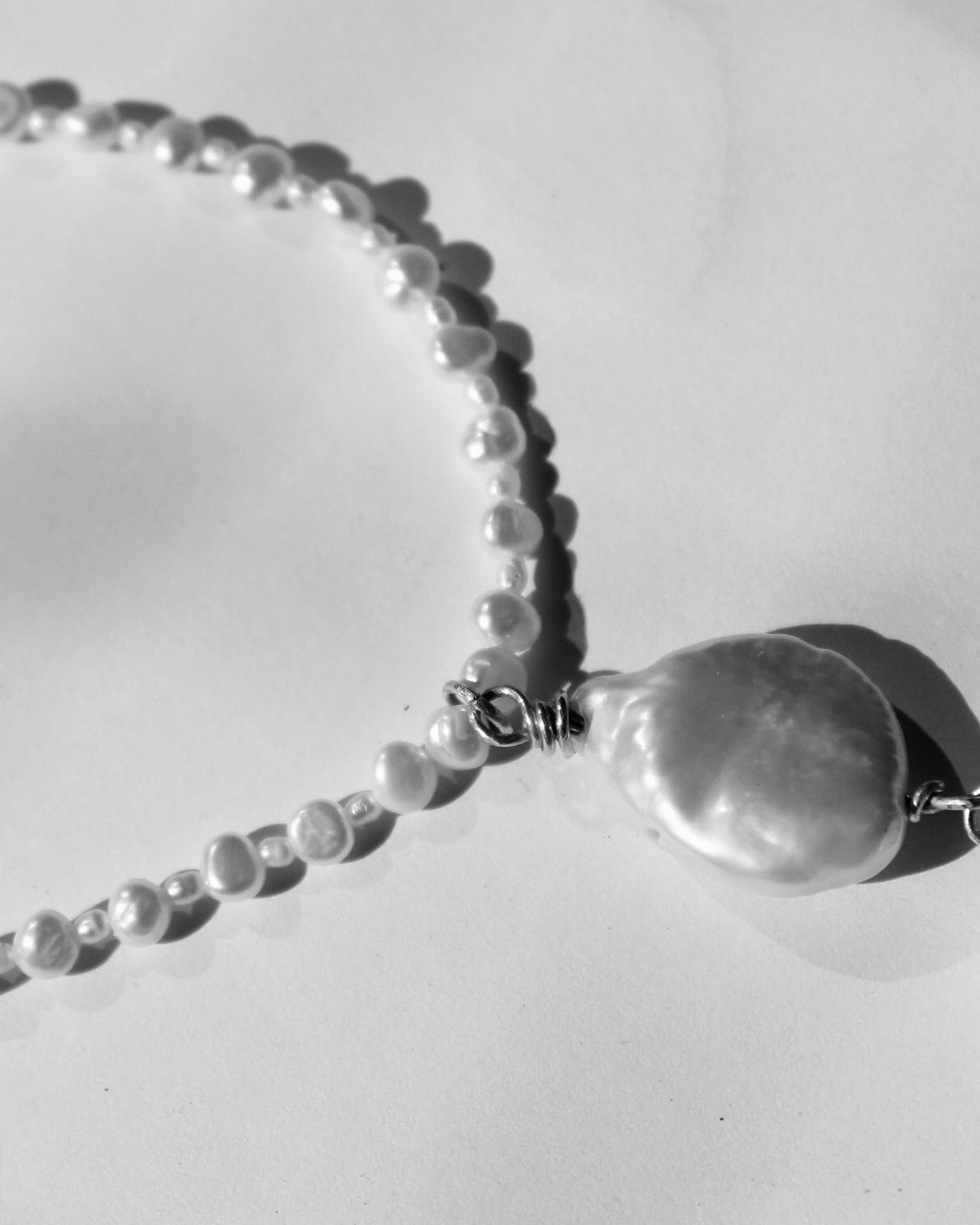 Elegância das misturas das pérolas.