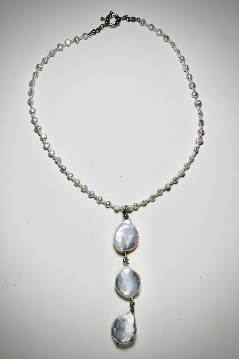 Elegância das misturas das pérolas.